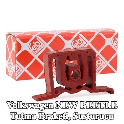 FEBI BILSTEIN Tutma Braketi, susturucu Orta Susturucu, Ön Susturucu — Volkswagen New Beetle