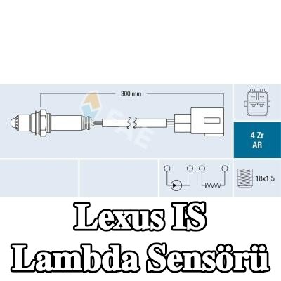 FAE Lambda sensörü — Lexus Is