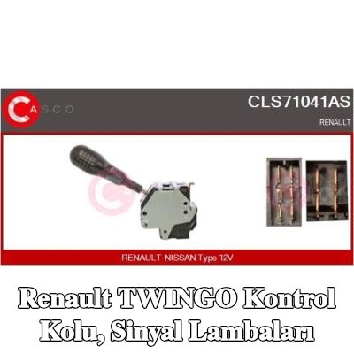CASCO Kontrol Kolu, sinyal lambaları — 2011 Renault Twingo