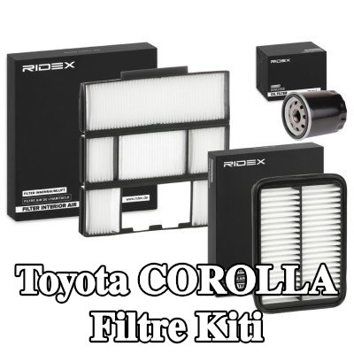 RIDEX Filtre kiti — 2000 Toyota Corolla