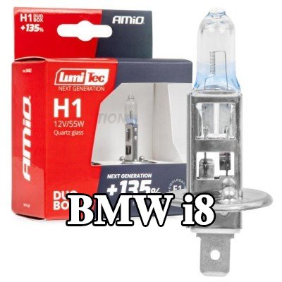 AMiO لمبة الضوء العالي LumiTec, H1, 55W, 12V — BMW i8
