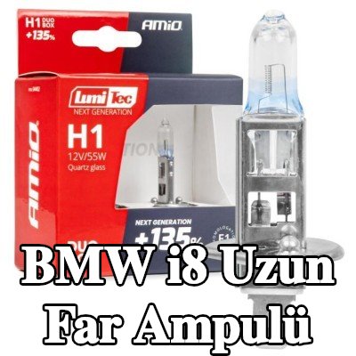 AMiO Uzun far ampulü LumiTec, H1, 55W, 12V — BMW i8