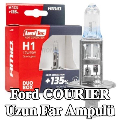 AMiO Uzun far ampulü LumiTec, H1, 55W, 12V — Ford Courier
