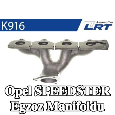 LRT Montaj parçaları ile egzoz manifoldu — Opel Speedster