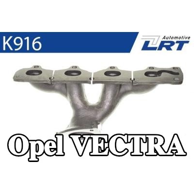 LRT مشعب العادم مع أجزاء التثبيت — Opel Vectra