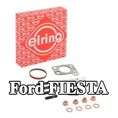 ELRING مجموعة التثبيت, الشاحن مع الحشيات/الأختام, مع مسامير/براغي — 2002 Ford Fiesta