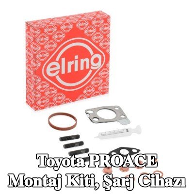 ELRING Montaj Kiti, conta/sızdırmazlık elemanları ile şarj cihazı, cıvata/vida ile — 2016 Toyota Proace