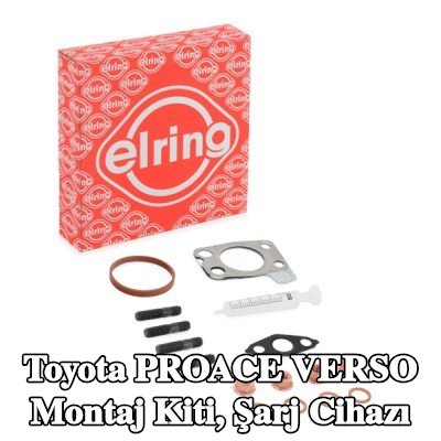 ELRING Montaj Kiti, conta/sızdırmazlık elemanları ile şarj cihazı, cıvata/vida ile — 2016 Toyota Proace Verso