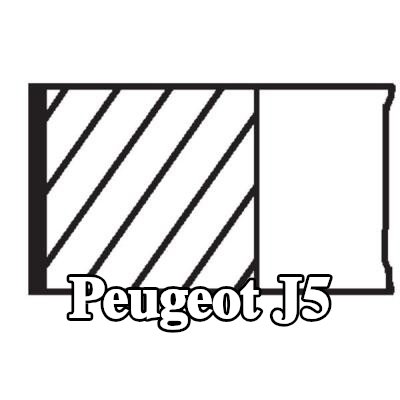 MAHLE مجموعة حلقات المكبس — Peugeot J5