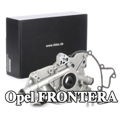 RIDEX مضخة الزيت مع حشية/مانع تسرب, مع مانع تسرب العمود — 1997 Opel Frontera