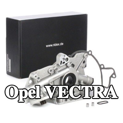 RIDEX مضخة الزيت مع حشية/مانع تسرب, مع مانع تسرب العمود — 1990 Opel Vectra