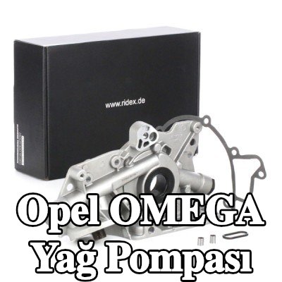 RIDEX Conta/sızdırmazlık elemanı dahil yağ pompası, mil contası ile — 2000 Opel Omega
