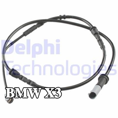 DELPHI مجموعة ملامسات التحذير، تآكل وسادات الفرامل — BMW X3