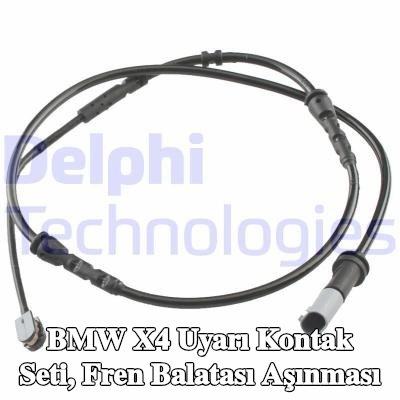 DELPHI Uyarı Kontak Seti, fren balatası aşınması — BMW X4