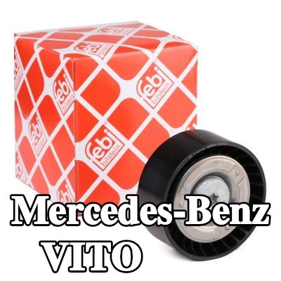 FEBI BILSTEIN بكرة الموتر القطر الخارجي: 65mm, مع برغي — Mercedes-Benz Vito