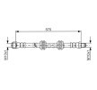 BOSCH Fren hortumu 575mm — Mercedes-Benz R-Class (2)