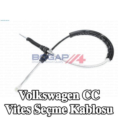 BOGAP Vites seçme kablosu Ön, Arka — Volkswagen Cc