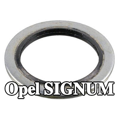 FEBI BILSTEIN حشية سدادة حوض الزيت من المطاط الصناعي, Inner Diameter: 19mm — Opel Signum