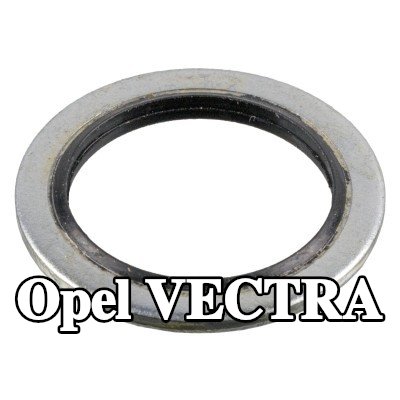 FEBI BILSTEIN حشية سدادة حوض الزيت من المطاط الصناعي, Inner Diameter: 19mm — Opel Vectra