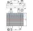 NISSENS Hızlı bağlantı parçası olmayan Intercooler, Sol konektör, açılı, Sağ konektör, açılı — Kia Sedona (6)