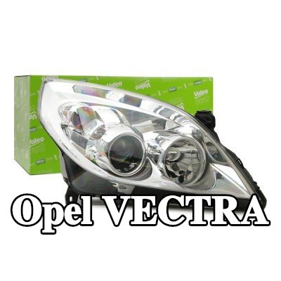 VALEO المصباح الأمامي ORIGINAL PART, يمين, H1, H7, PY21W, W5W, مع محرك لتسوية المصابيح الأمامية, لون المؤشر: شفاف — Opel Vectra