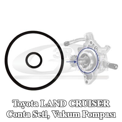 3RG Conta Seti, vakum pompası — Toyota Land Cruiser