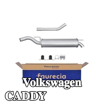 HELLA كاتم الصوت الخلفي الخلفي, مع قطع التركيب — 2002 Volkswagen Caddy