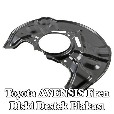 FEBI BILSTEIN Fren diski destek plakası Ön Aks Sol — 2003 Toyota Avensis