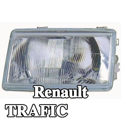 ABAKUS المصباح الأمامي الأيسر, H4, بدون لمبة — 2000 Renault Trafic