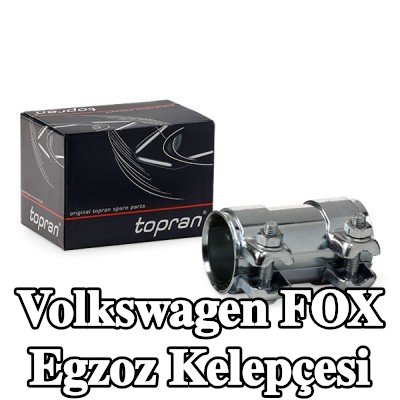 TOPRAN Egzoz kelepçesi — Volkswagen Fox