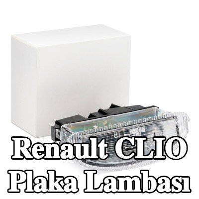 VAN WEZEL Plaka lambası — 2000 Renault Clio