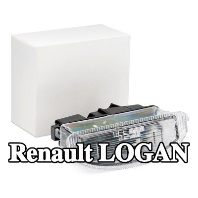 VAN WEZEL مصباح لوحة الترخيص — Renault Logan