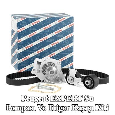 BOSCH Su pompası ve triger kayışı kiti Diş Sayısı: 116, Width: 25, 4mm — Peugeot Expert
