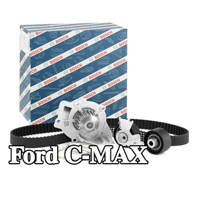 BOSCH مجموعة مضخة المياه وحزام التوقيت عدد الأسنان: 116, Width: 25, 4mm — 2010 Ford C-max