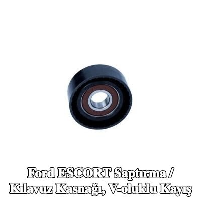 MAXGEAR Saptırma / kılavuz kasnağı, V-ribbed belt Outer Diameter: 60mm — Ford Escort