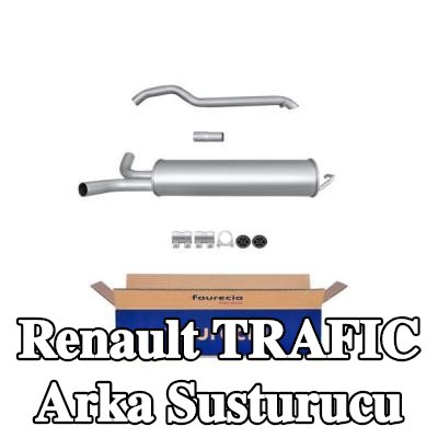HELLA Arka susturucu Arka, montaj parçaları ile — Renault Trafic
