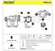 RIDEX Fren kaliperi Ön aks, Sol Ön Aks, tutucu olmadan — Mitsubishi L300 / Delica (6)