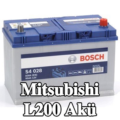 BOSCH Akü S4, 028 — Mitsubishi L200