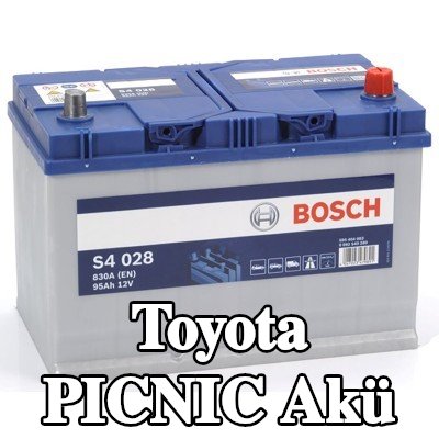 BOSCH Akü S4, 028 — Toyota Picnic