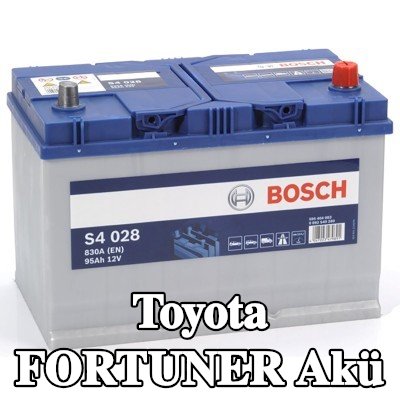 BOSCH Akü S4, 028 — 2011 Toyota Fortuner