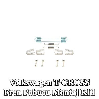 BOSCH Yaylı fren pabucu montaj kiti — Volkswagen T-cross