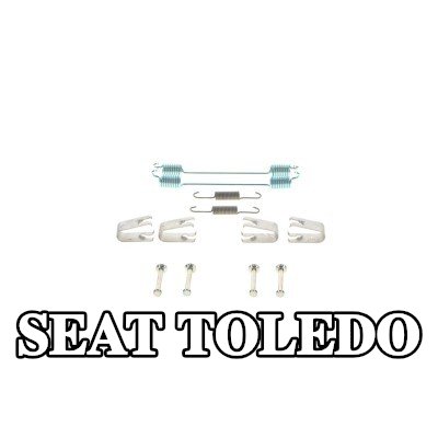 BOSCH مجموعة تركيب حذاء الفرامل مع نوابض — SEAT Toledo