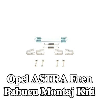 BOSCH Yaylı fren pabucu montaj kiti — 2012 Opel Astra