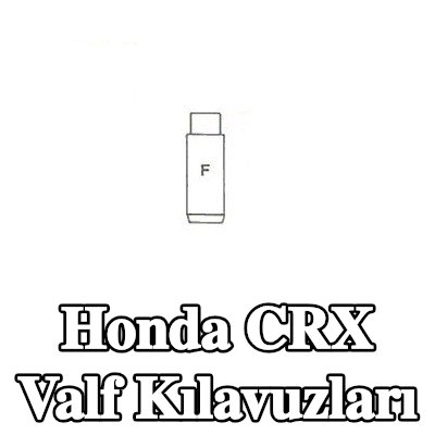 METELLI Standart Valf Kılavuzları — Honda Crx