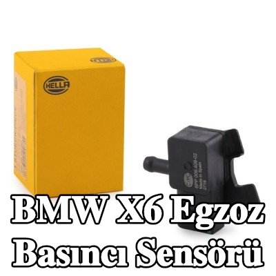 HELLA Kurum partikül filtresinden önceki egzoz basınç sensörü — 2011 BMW X6
