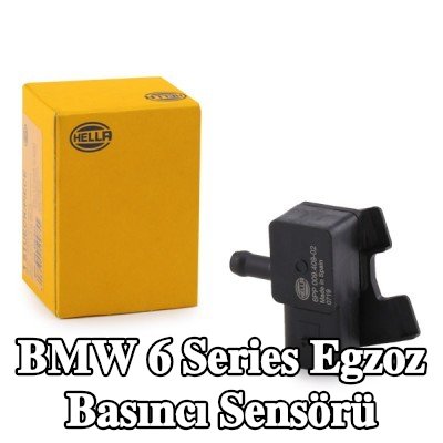 HELLA Kurum partikül filtresinden önceki egzoz basınç sensörü — 2012 BMW 6 Series