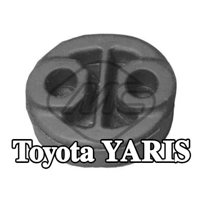 Metalcaucho مشبك، كاتم صوت — Toyota Yaris