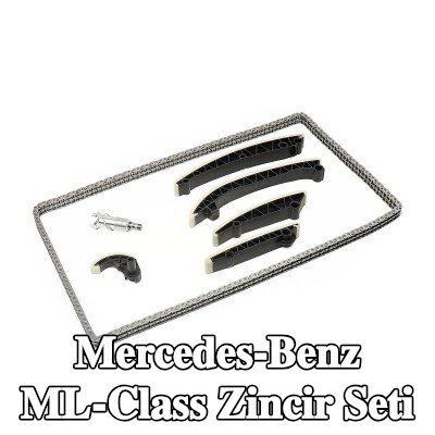 FEBI BILSTEIN Zincir gergisi içeren zamanlama zinciri kiti, kızak raylı — 2011 Mercedes-Benz ML-Class