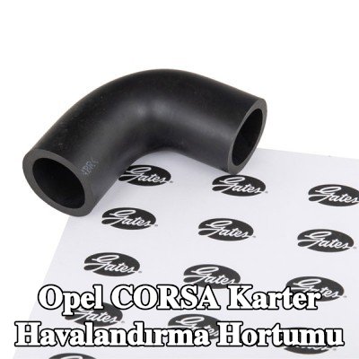 GATES Karter havalandırma hortumu — 1990 Opel Corsa