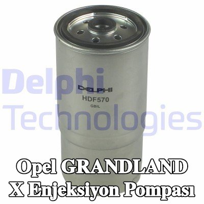 DELPHI Enjeksiyon pompası — 2017 Opel Grandland X